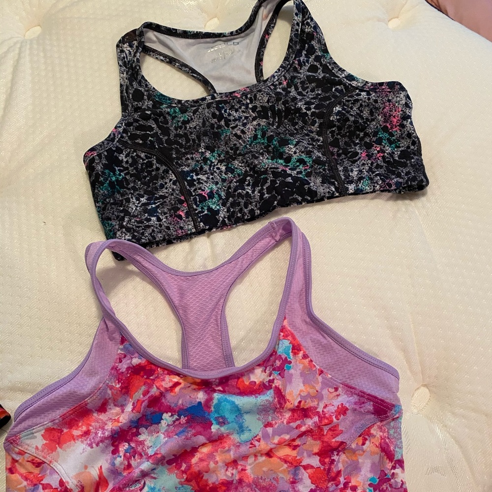Sports bras for girls
